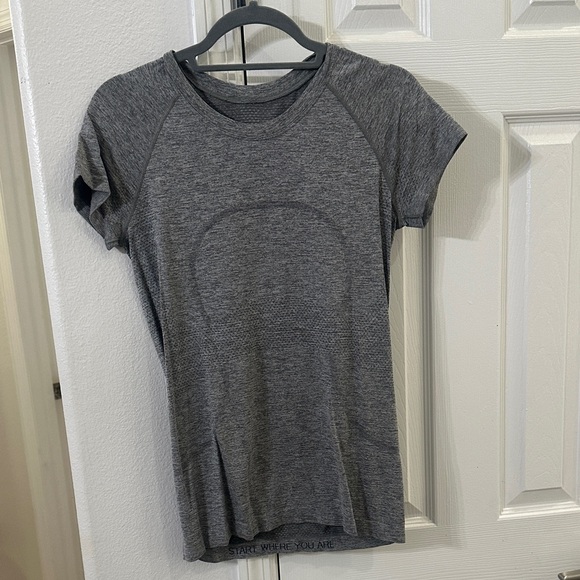 lululemon athletica Tops - lululemon athletica Swiftly Grey Short Sleeve Tee